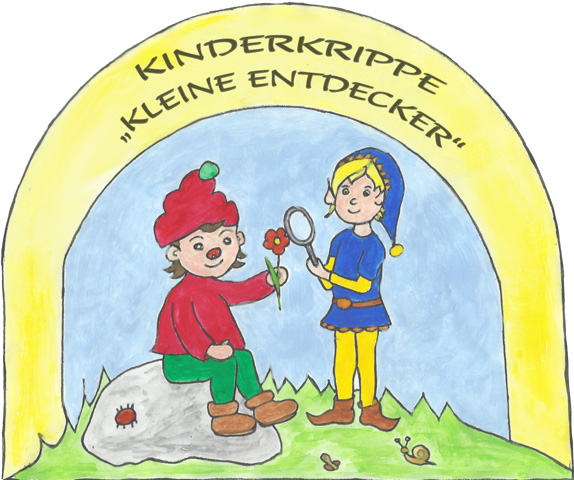 Logo der Kinderkrippe Kleine Entdecker